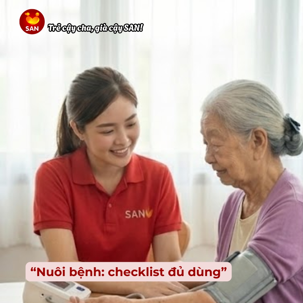 nuôi bệnh trong bệnh viện