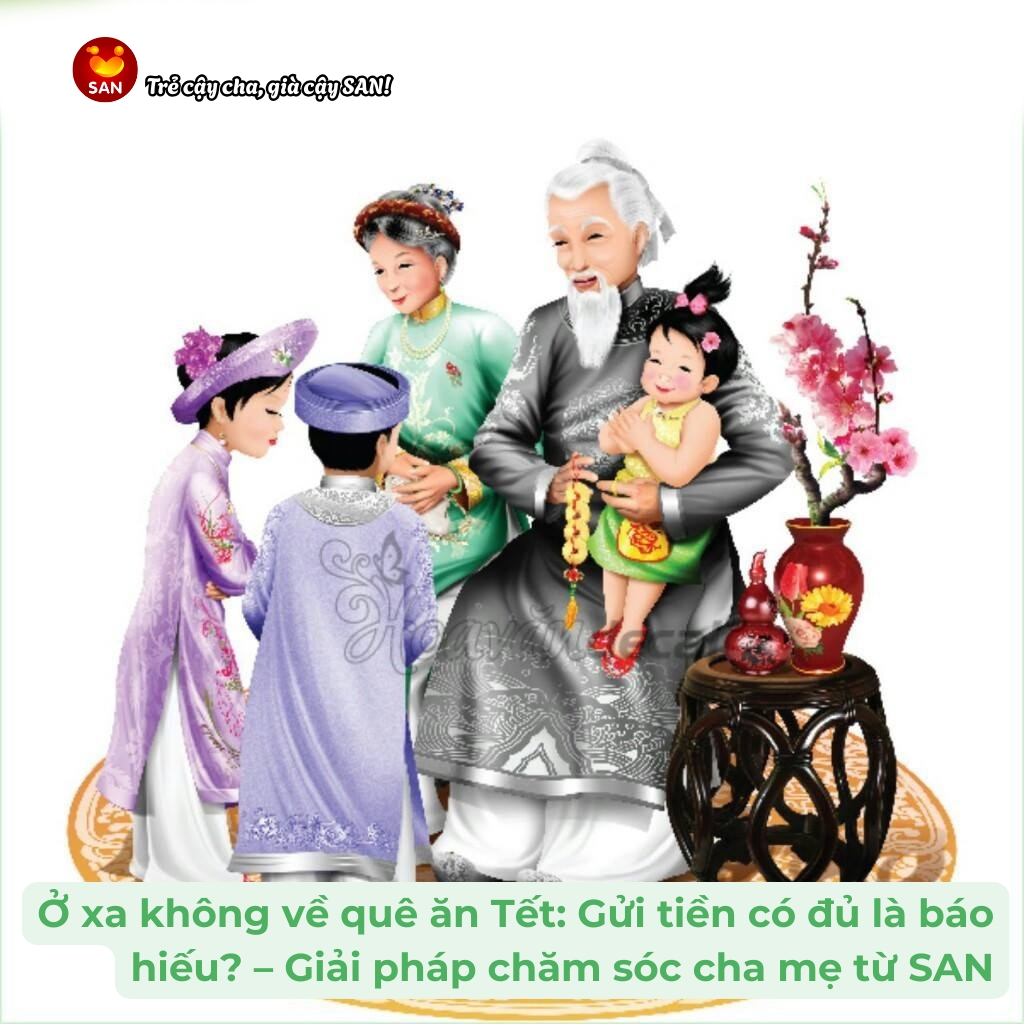 Chăm sóc người già từ xa