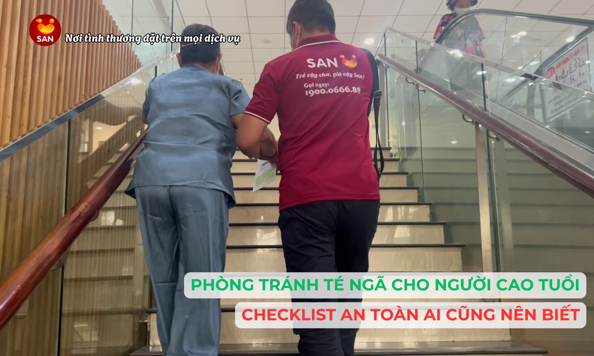 Phòng tránh té ngã