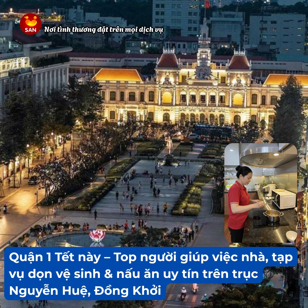 Dịch vụ giúp việc nhà Quận 1