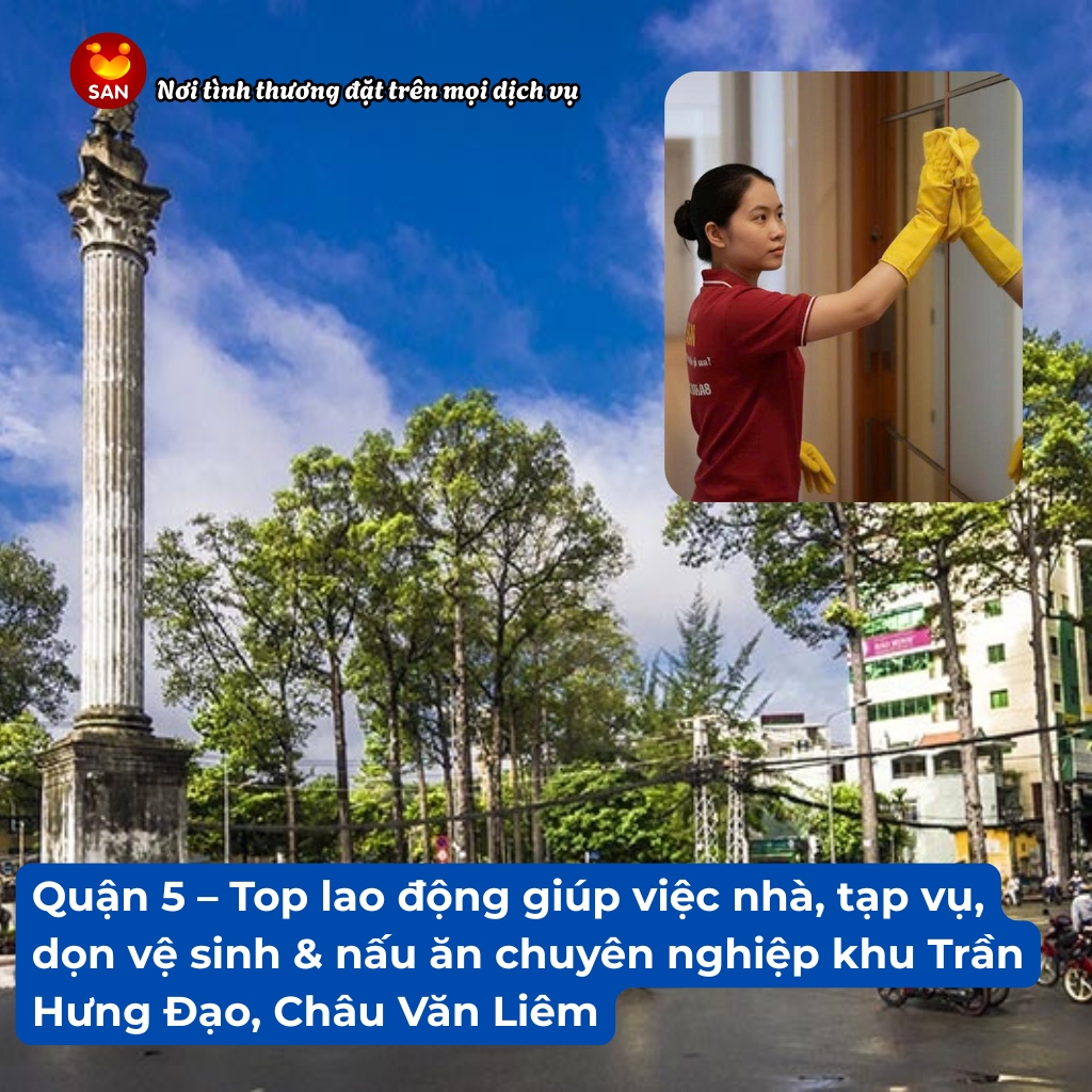 Dịch vụ giúp việc nhà Quận 5