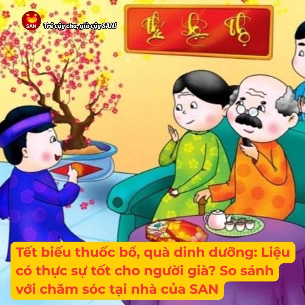 Dịch vụ Chăm sóc người già tại nhà