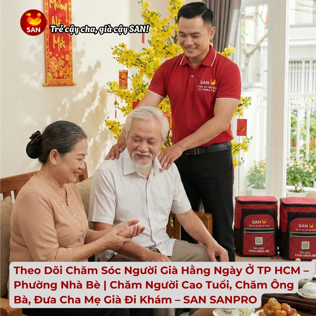 Theo Dõi Chăm Sóc Người Già Hằng Ngày