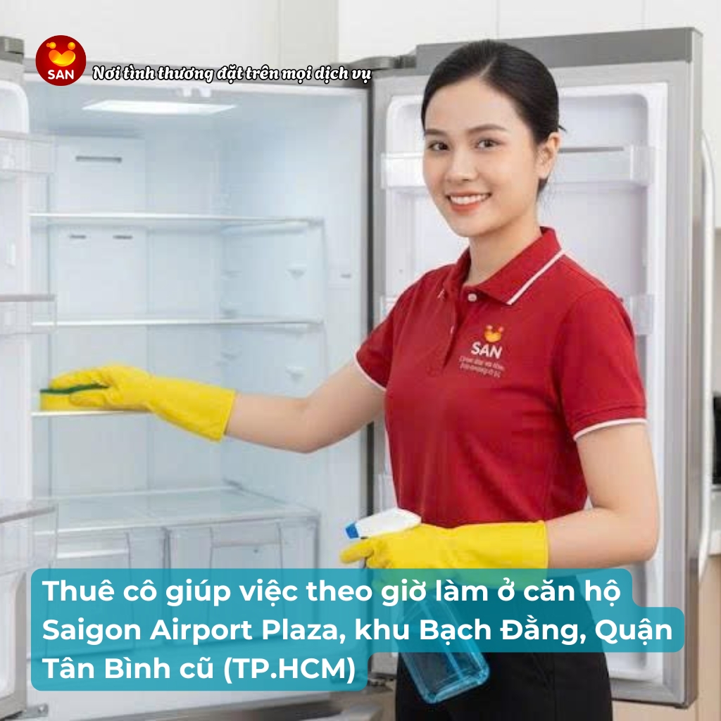 Giúp việc theo giờ Saigon Airport Plaza Bạch Đằng