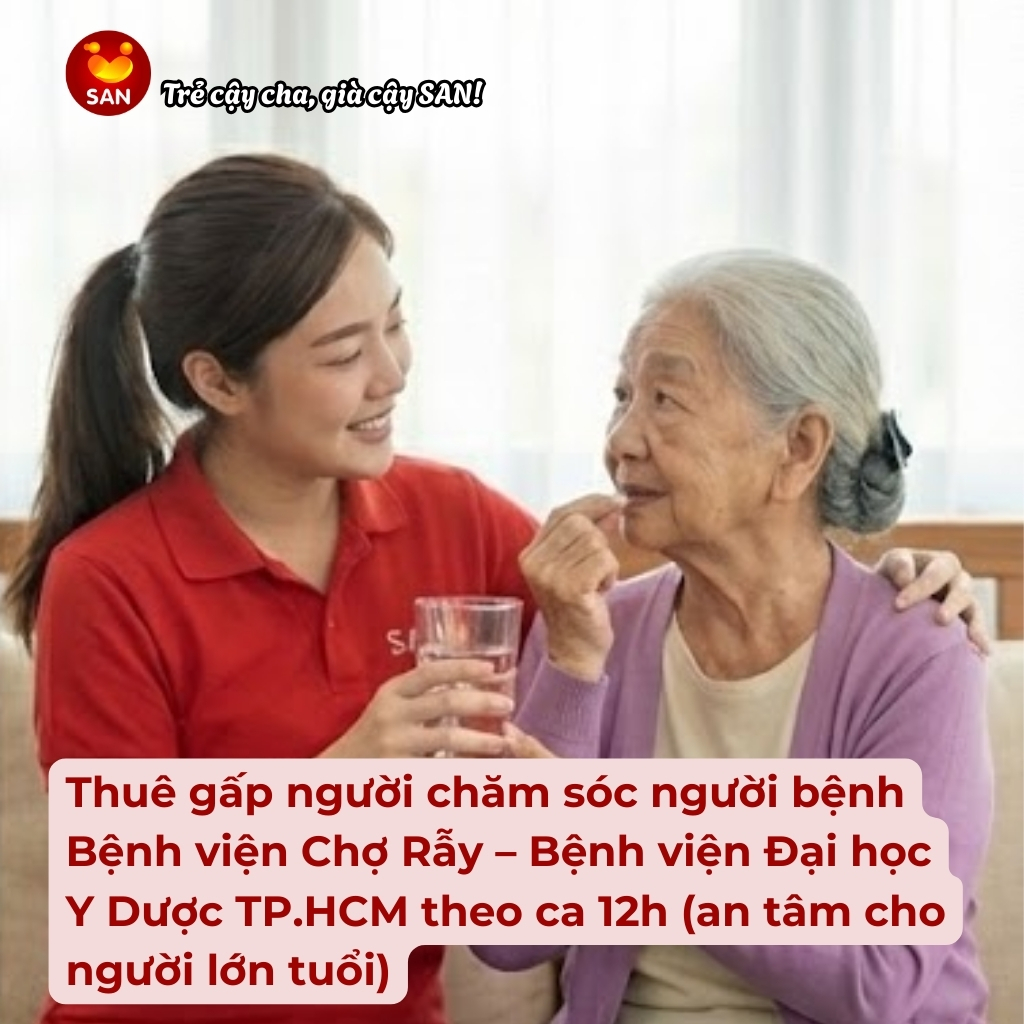 chăm sóc người bệnh theo ca 12h