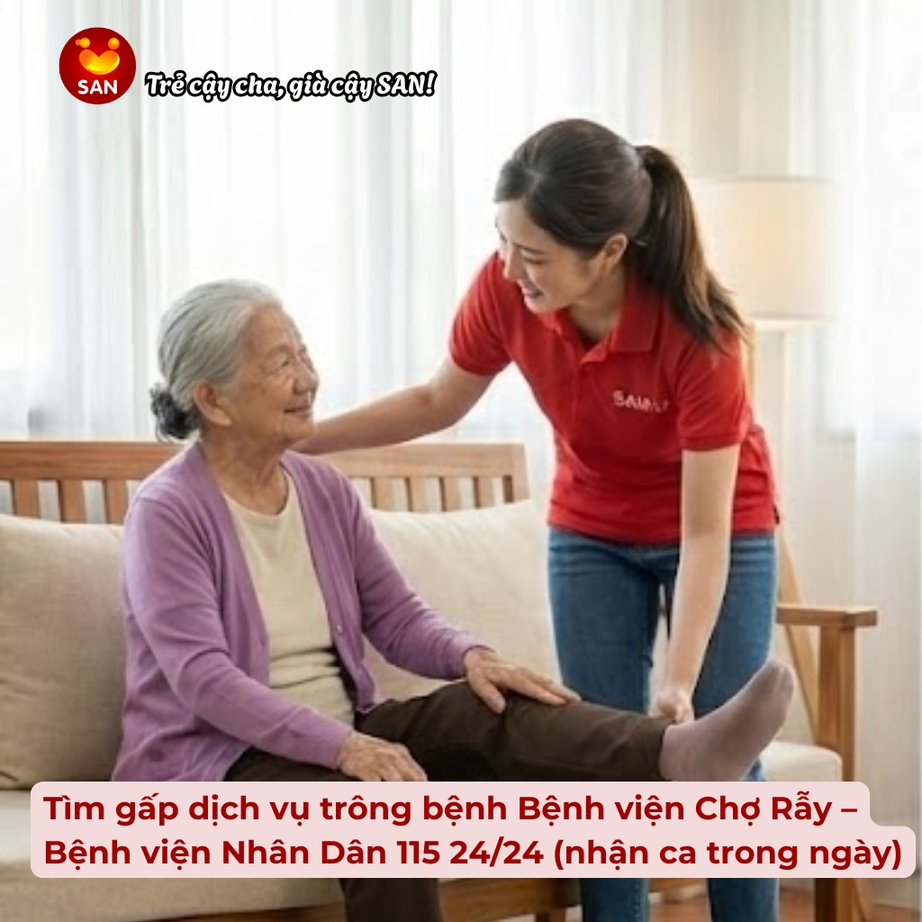 Dịch vụ trông bệnh 24/24
