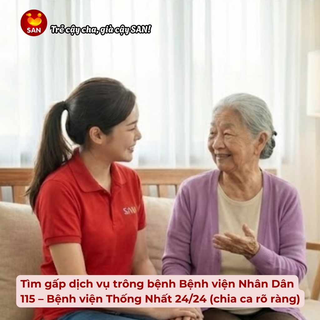 dịch vụ trông bệnh 24/24