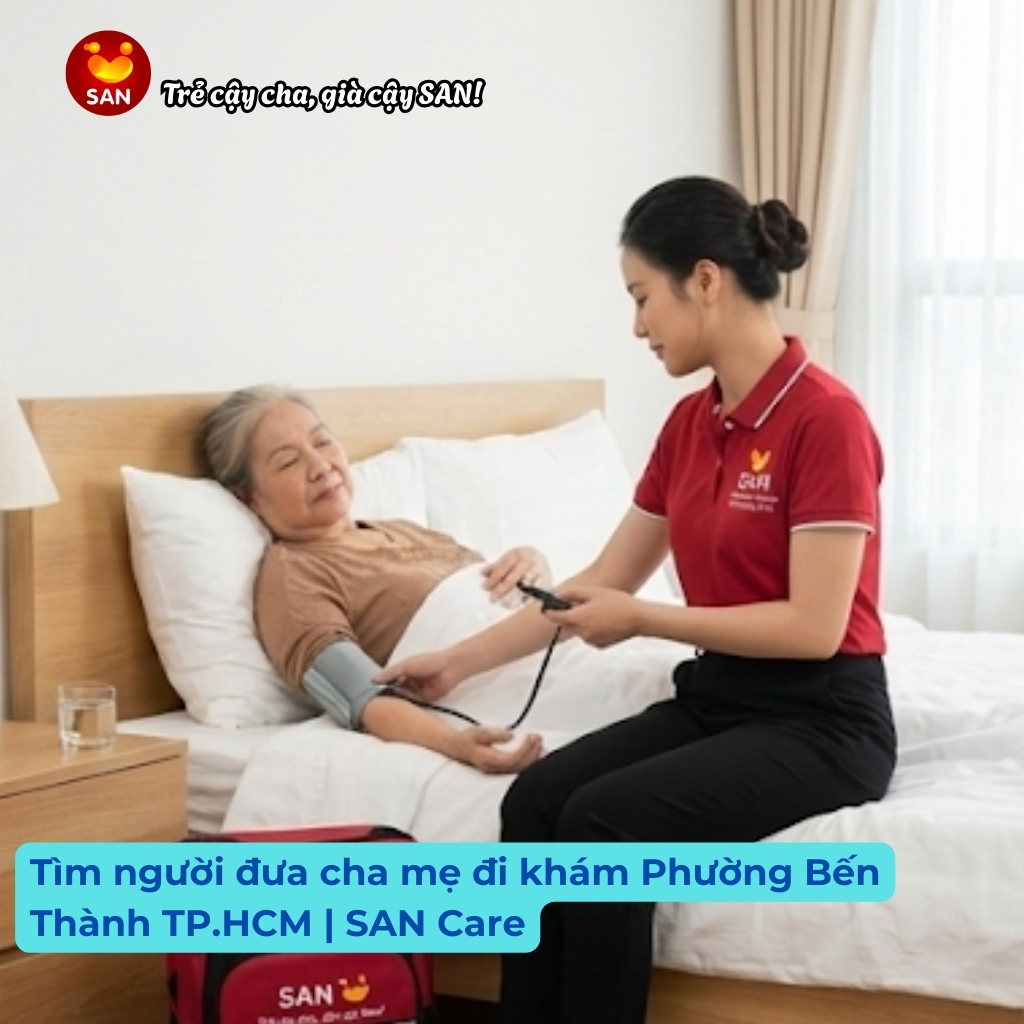 dịch vụ đưa người già đi khám