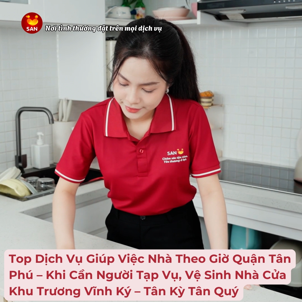Dịch vụ giúp việc nhà theo giờ
