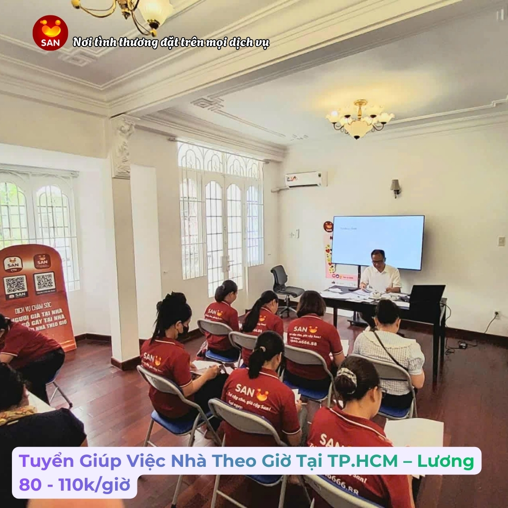 Giúp Việc Nhà Theo Giờ TP.HCM
