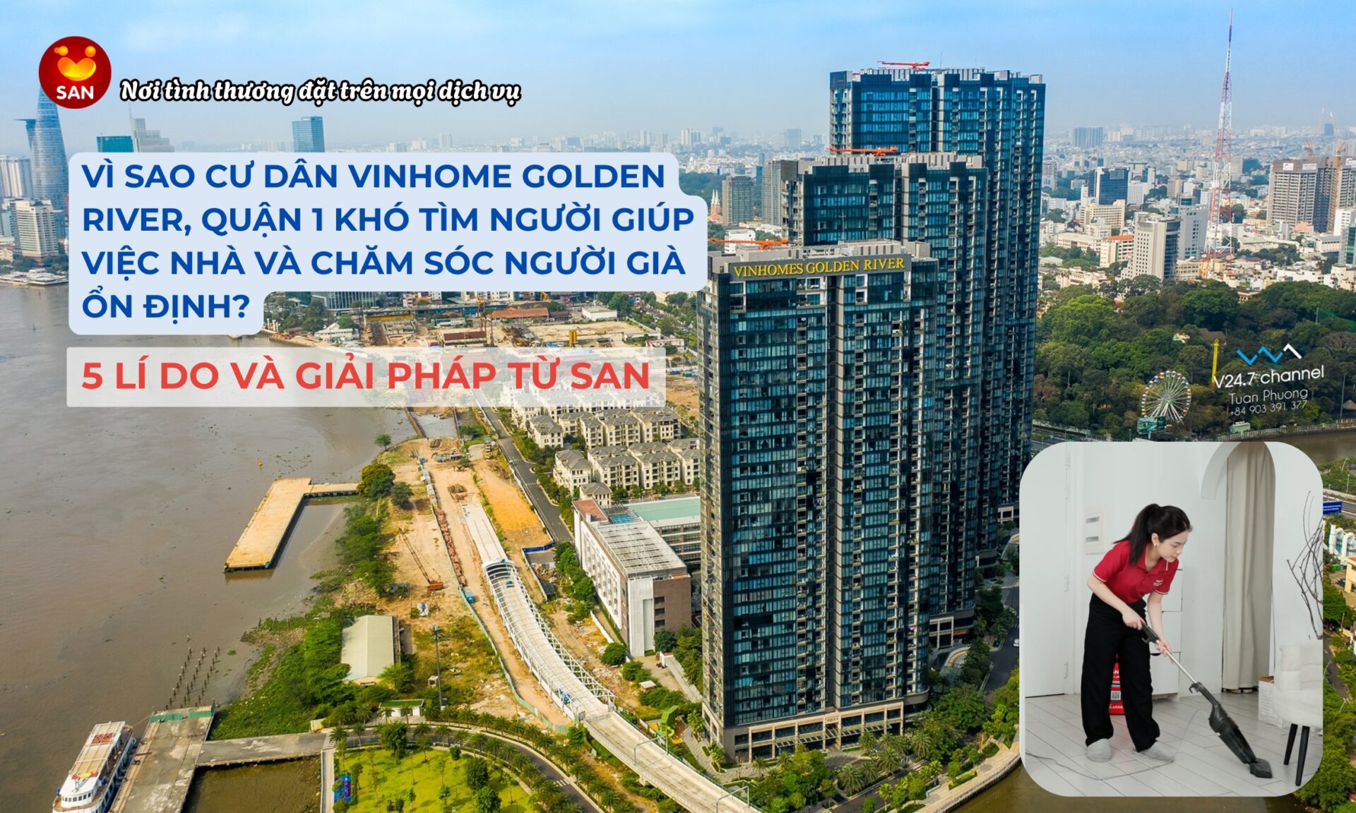 Giúp việc Vinhomes Golden River