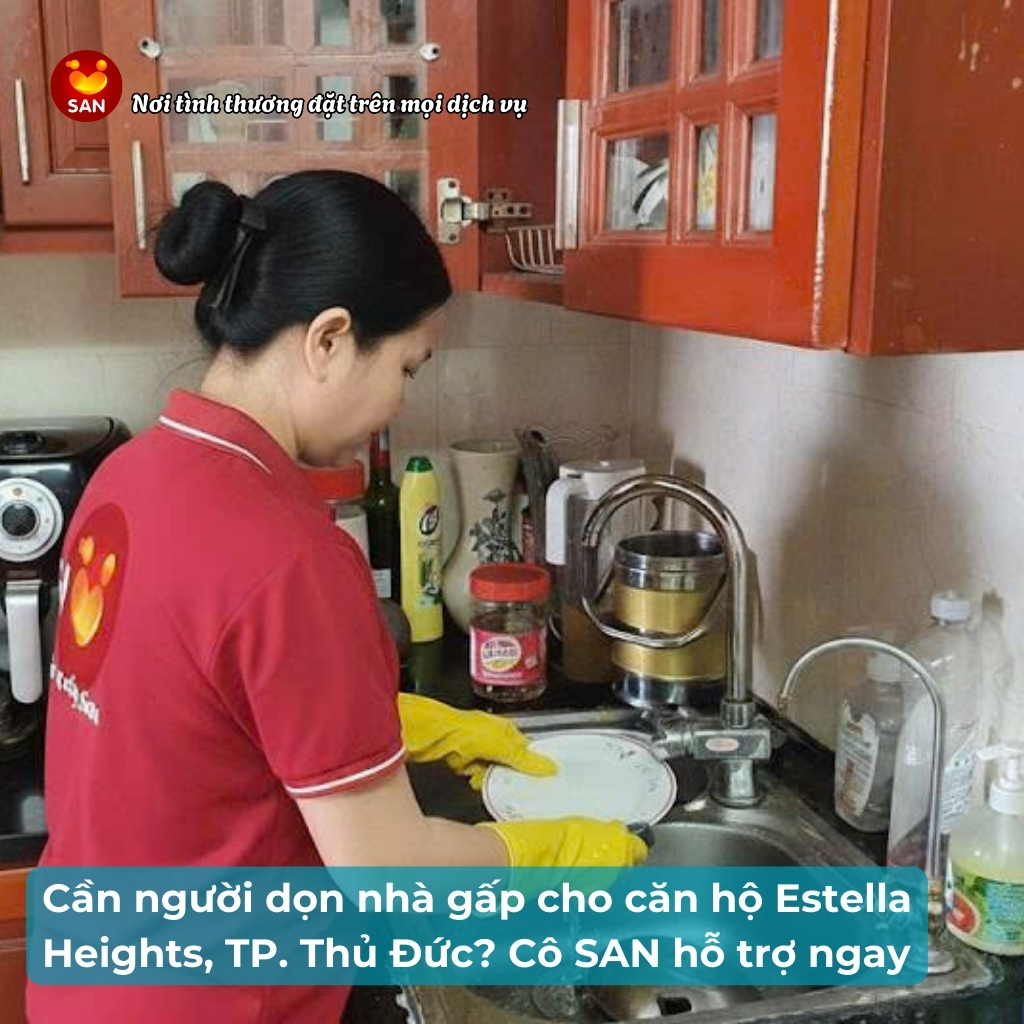giúp việc theo giờ tại Tân Bình