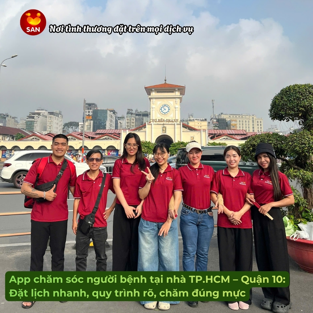 chăm sóc người bệnh tại nhà Quận 10