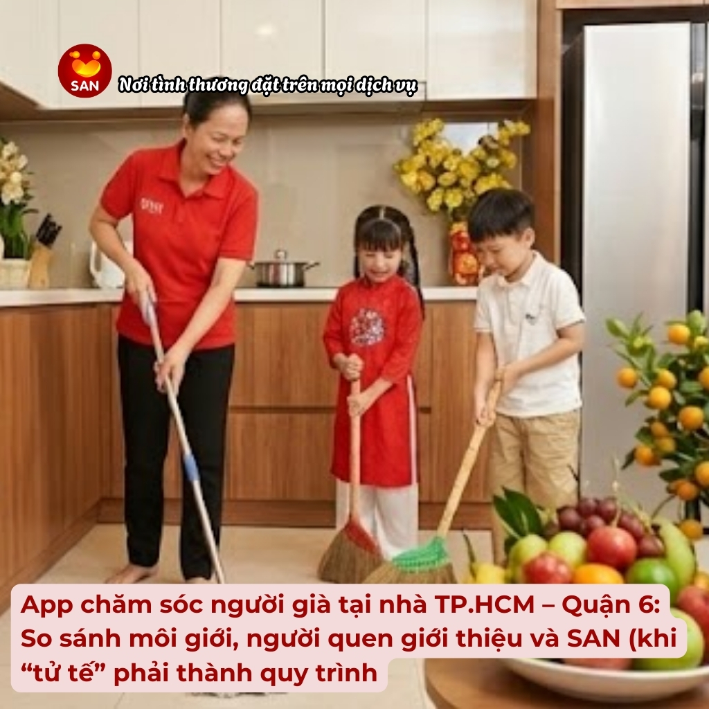 Chăm sóc người già Quận 6