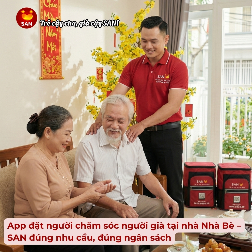 chăm sóc người già tại nhà Nhà Bè