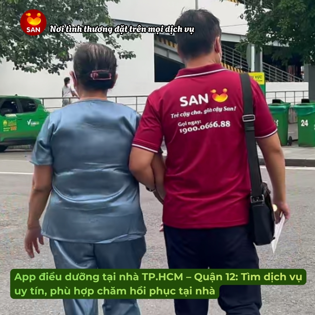 App điều dưỡng tại nhà Quận 12