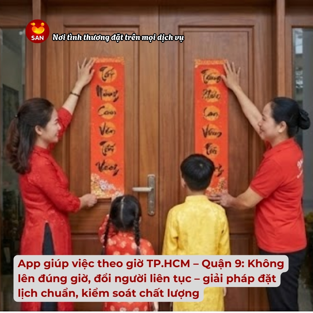Giúp việc theo giờ Quận 9