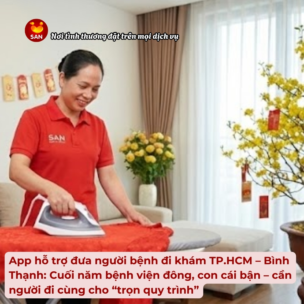 Dịch vụ hỗ trợ đưa người bệnh đi khám