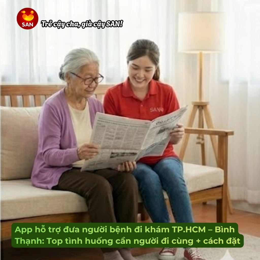 Dịch vụ đưa người bệnh đi khám