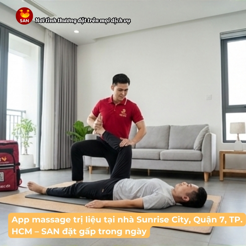 Massage trị liệu tại nhà Sunrise City