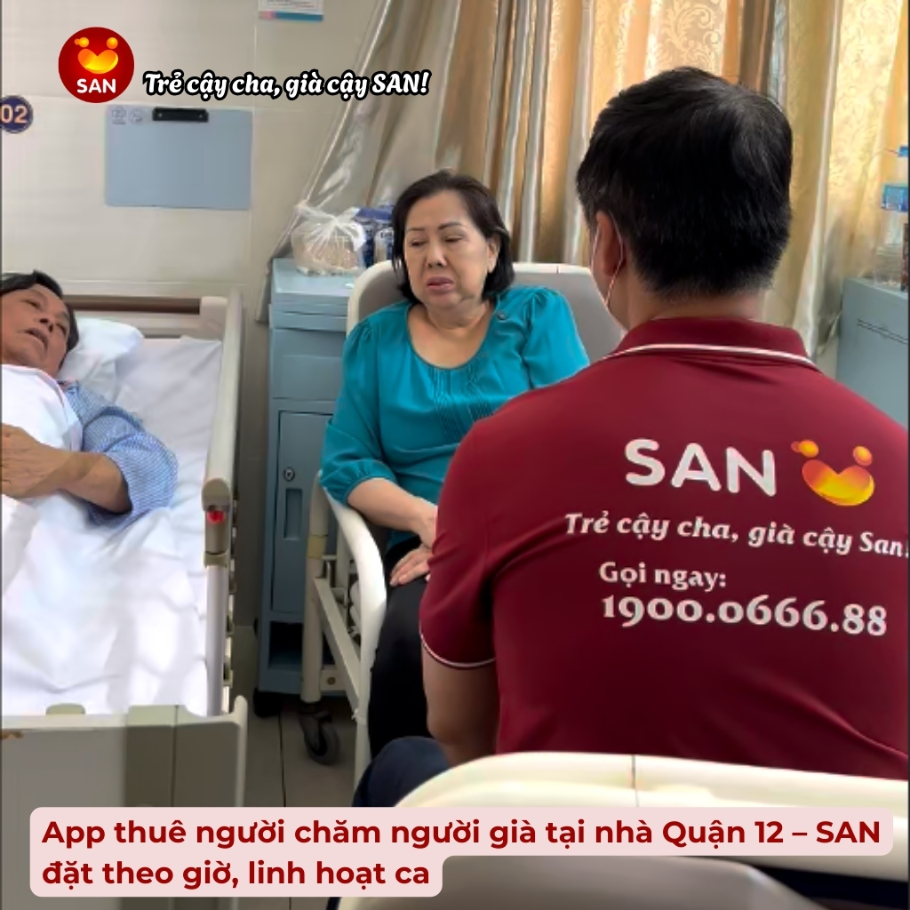 app thuê người chăm người già tại nhà Quận 12