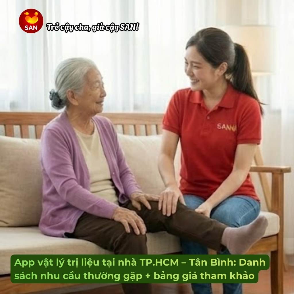 vật lý trị liệu tại nhà Tân Bình