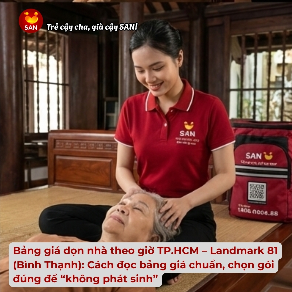 bảng giá dọn nhà theo giờ