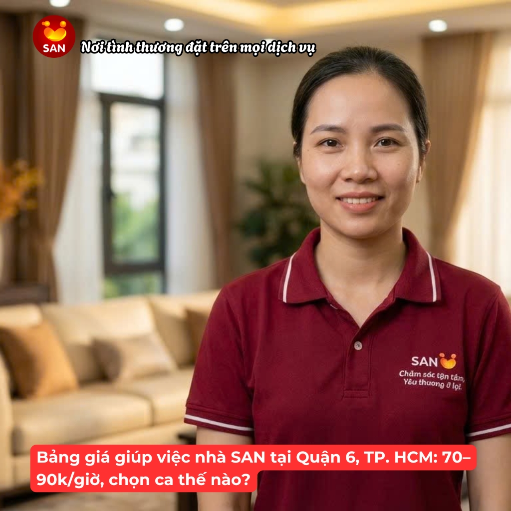 giúp việc nhà Quận 6