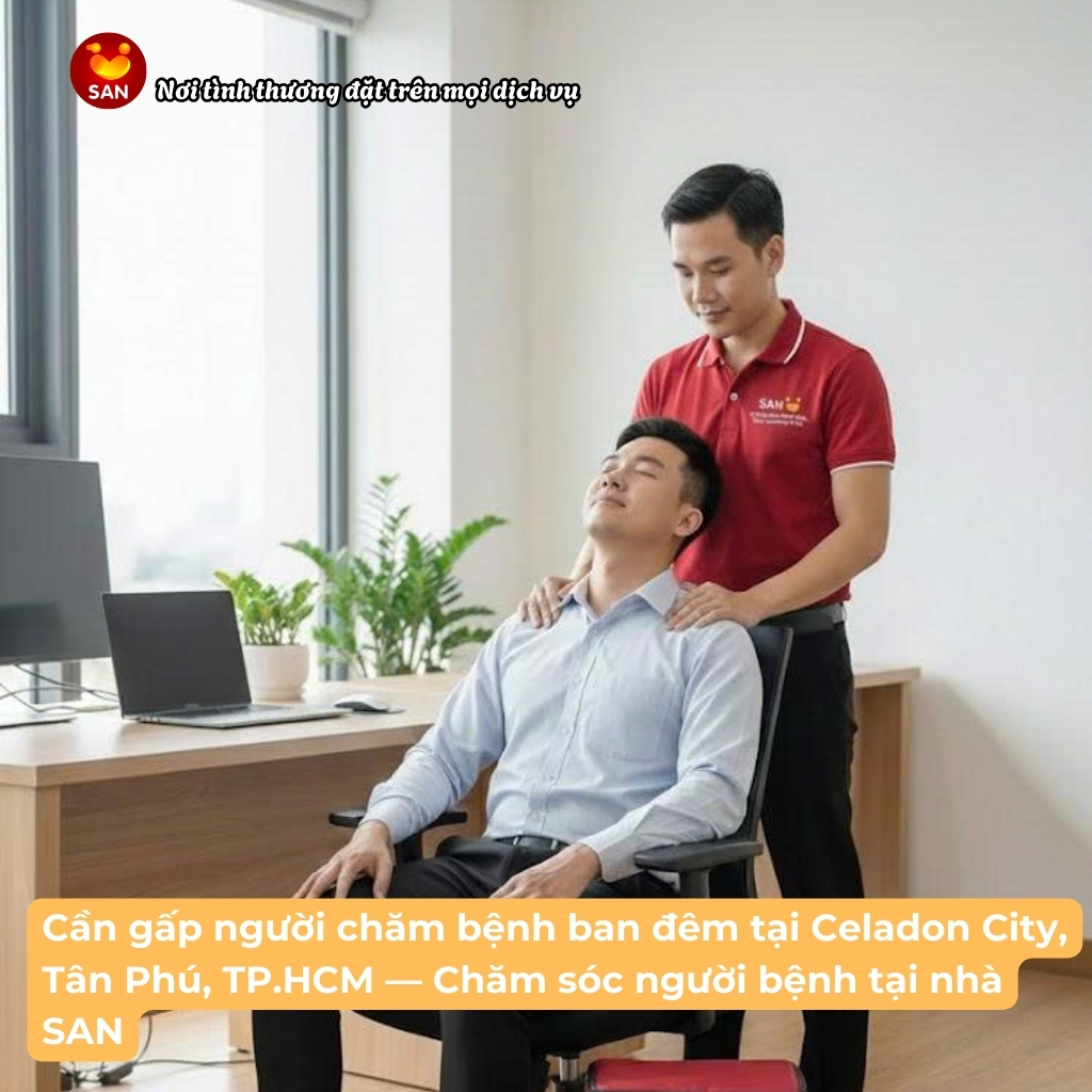 người chăm bệnh ban đêm