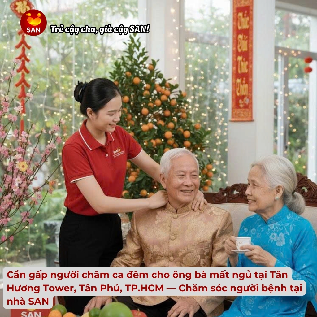 Chăm sóc ca đêm cho người già