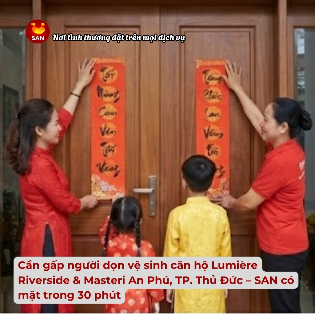 Dọn vệ sinh căn hộ cao cấp