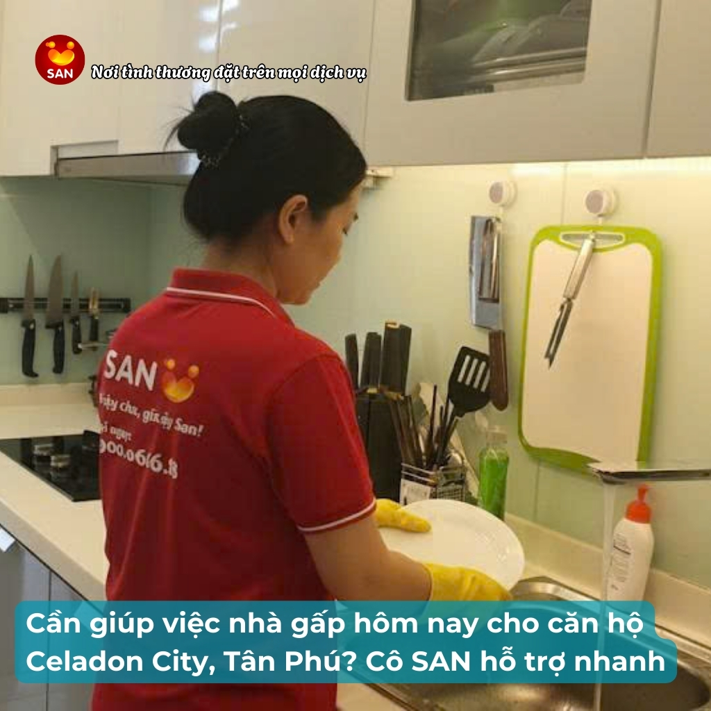 giúp việc nhà gấp Celadon City
