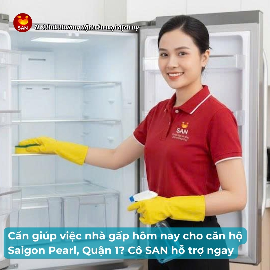 Giúp việc nhà gấp hôm nay