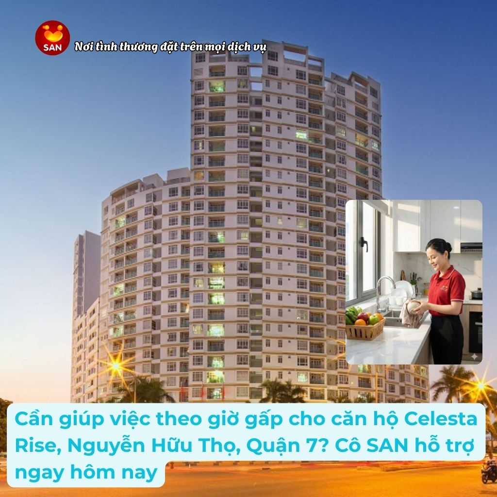 giúp việc theo giờ hôm nay