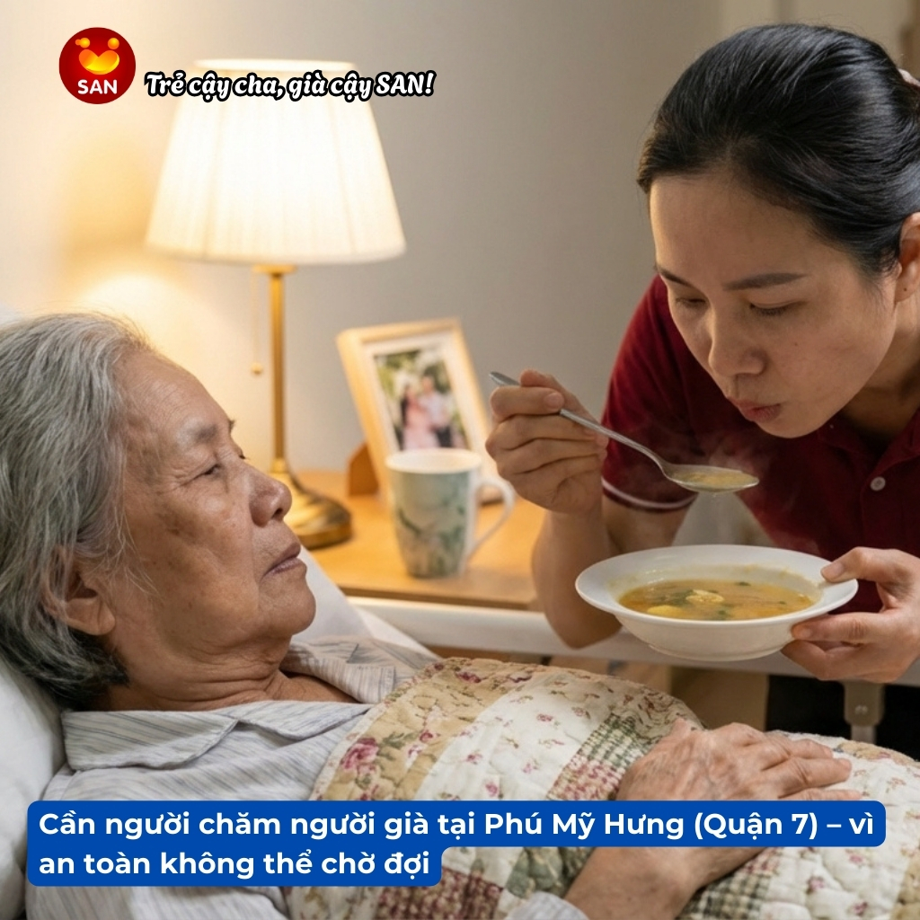 chăm người già tại Phú Mỹ Hưng