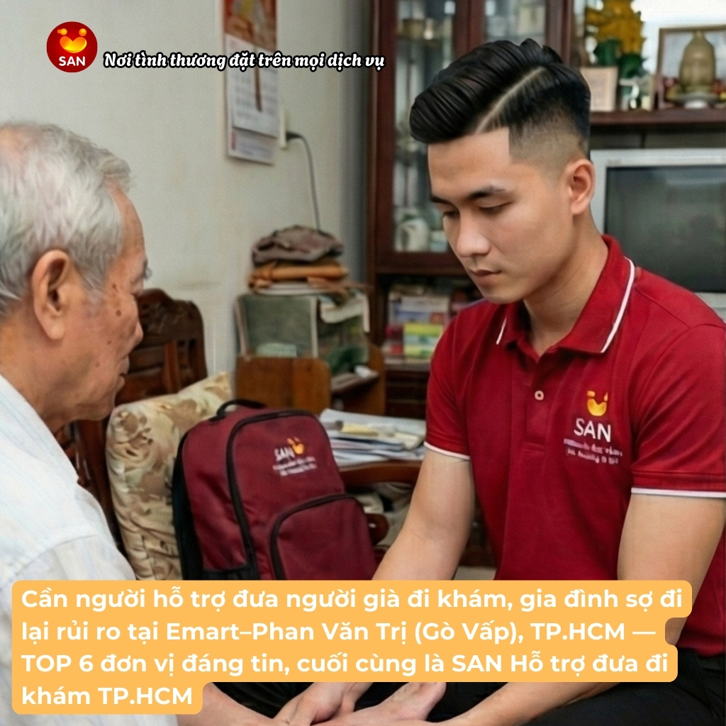 Dịch vụ đưa người già đi khám