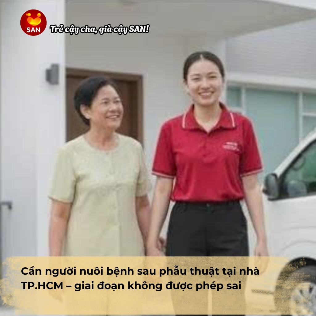 Nuôi bệnh sau phẫu thuật tại nhà TP.HCM
