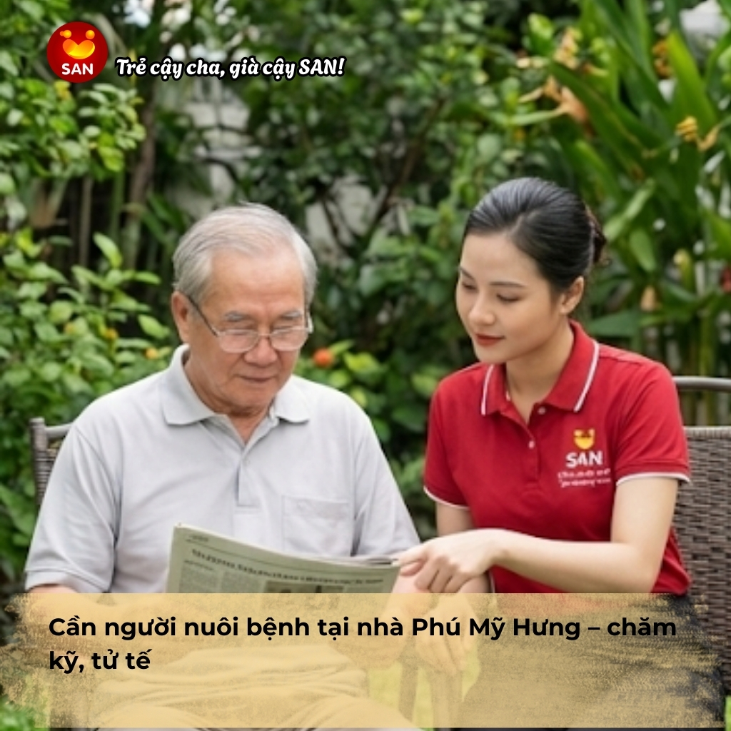 người nuôi bệnh tại nhà Phú Mỹ Hưng