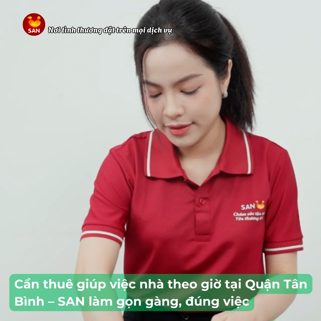 giúp việc nhà theo giờ tại Quận Tân Bình