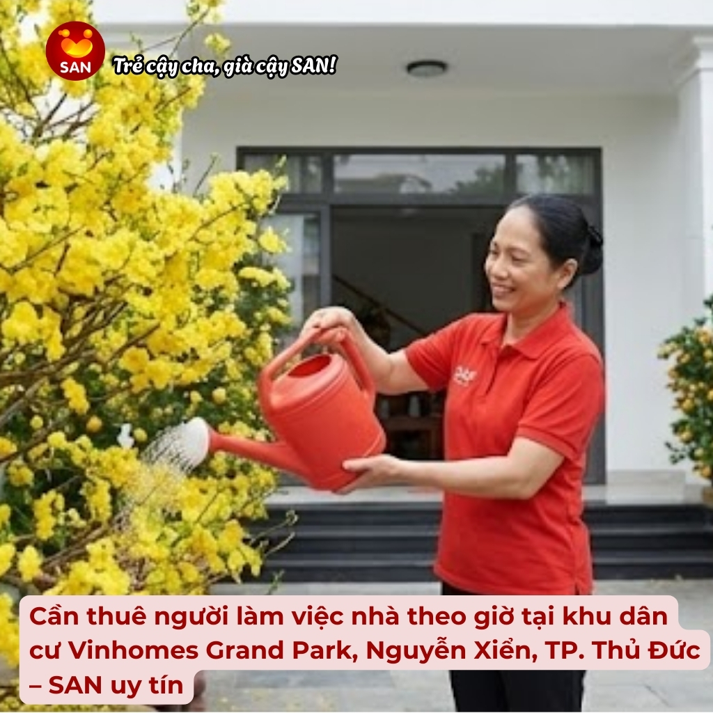 giúp việc theo giờ tại Vinhomes Grand Park