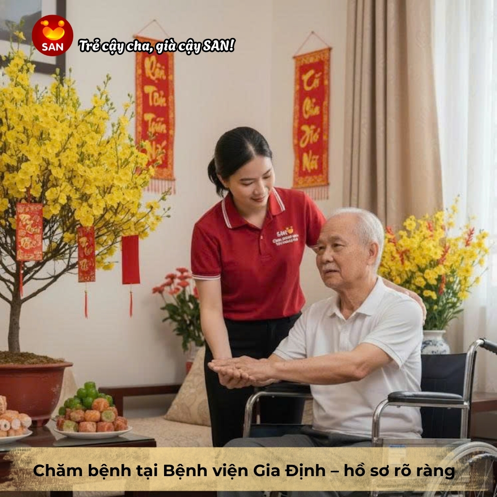 Chăm bệnh tại Bệnh viện Gia Định