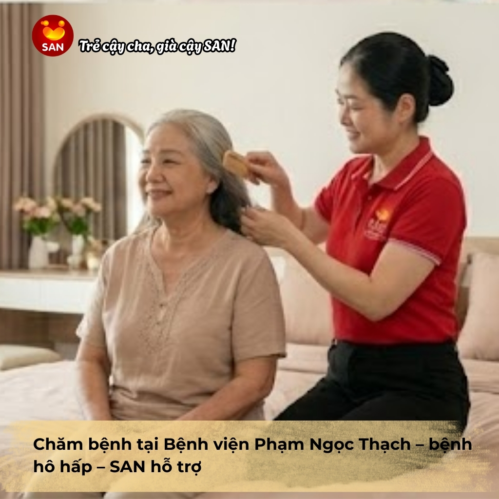 Chăm bệnh hô hấp BV Phạm Ngọc Thạch