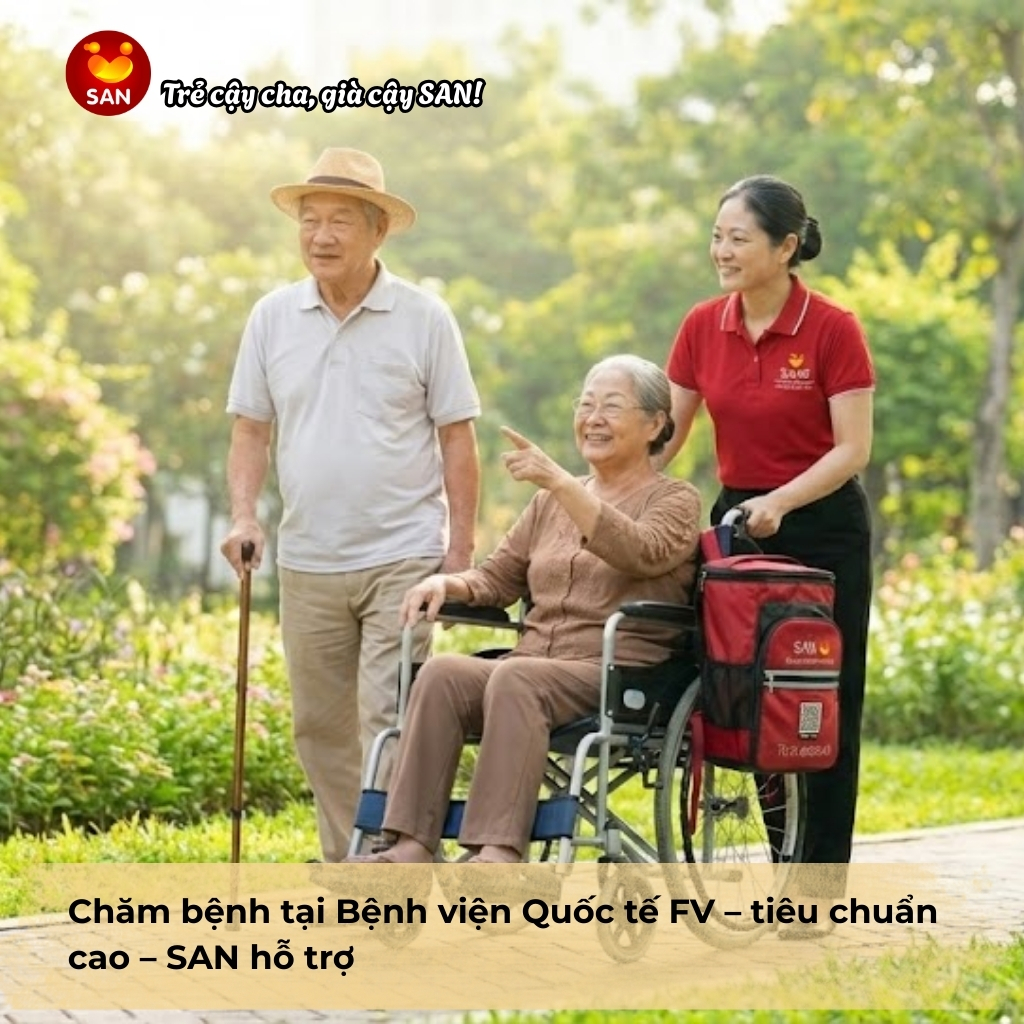 Chăm bệnh tại Bệnh viện Quốc tế FV