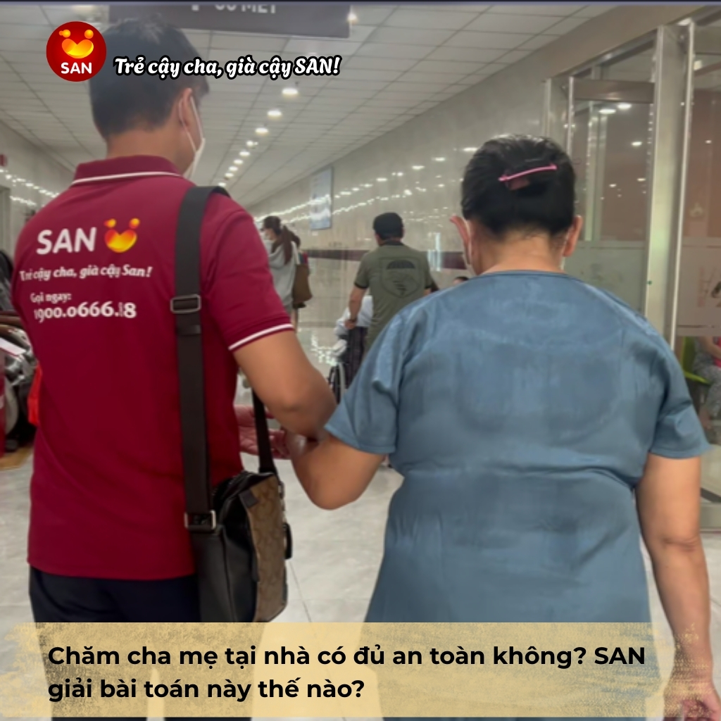 Chăm cha mẹ tại nhà