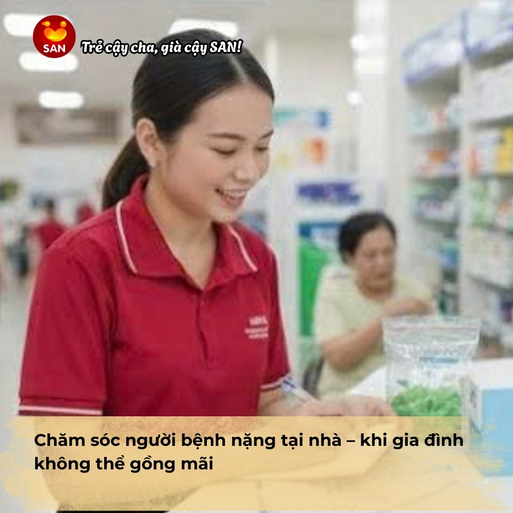 chăm sóc người bệnh nặng tại nhà