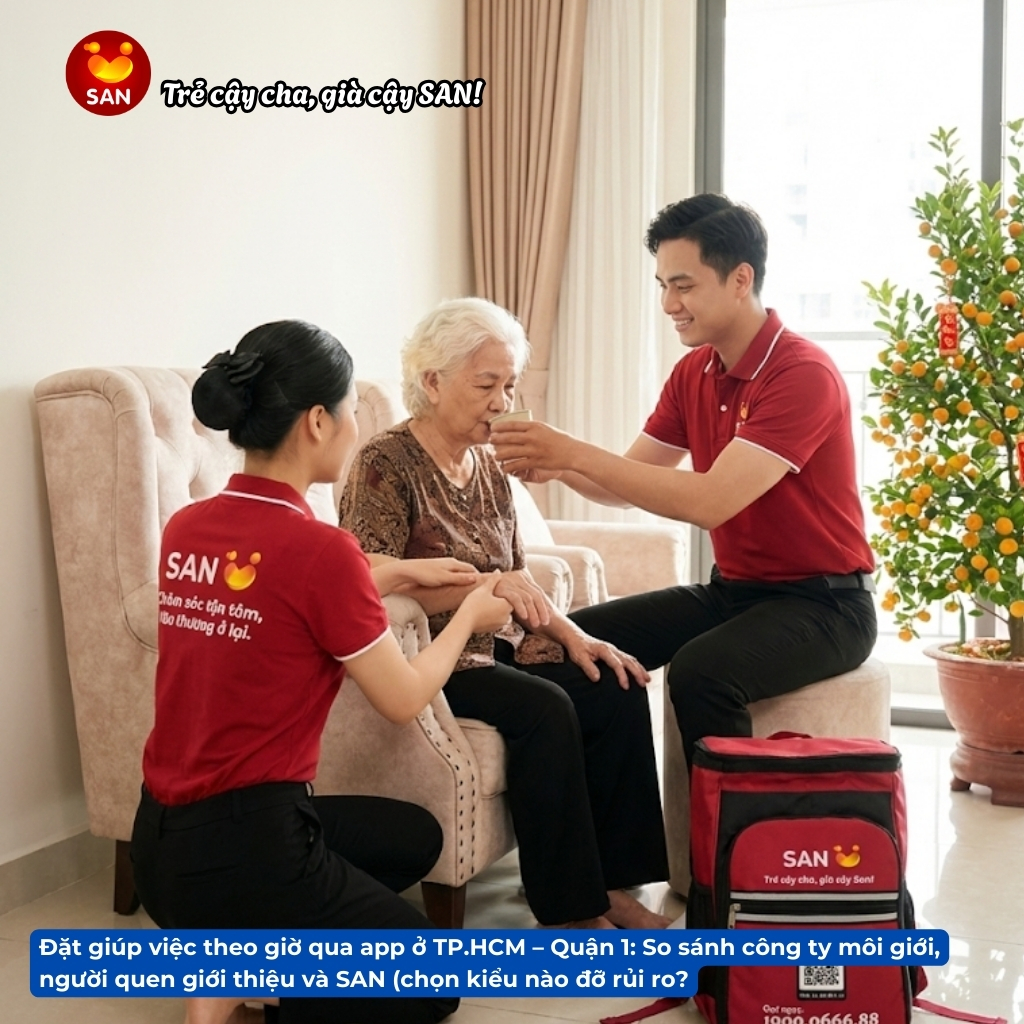 Dịch vụ giúp việc theo giờ Quận 1