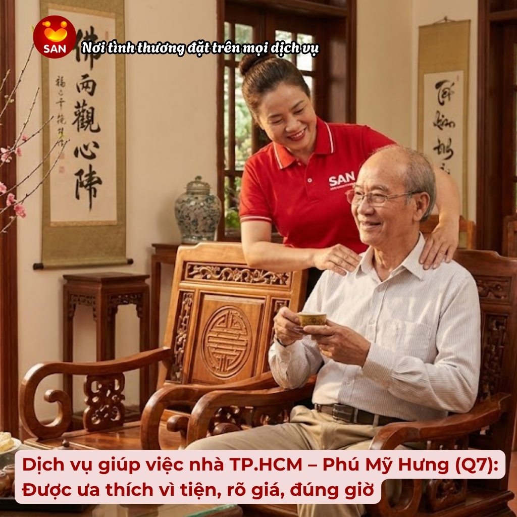 Dịch vụ giúp việc nhà Phú Mỹ Hưng