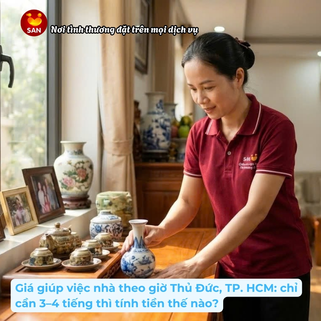 Giá giúp việc nhà theo giờ Thủ Đức