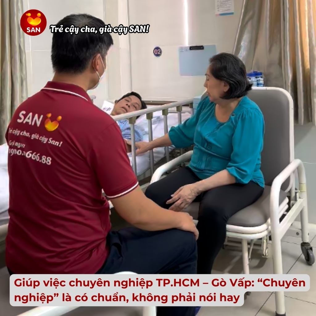 giúp việc chuyên nghiệp Gò Vấp