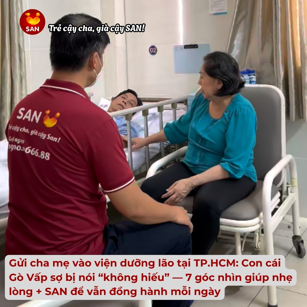 chăm sóc người già tại nhà Gò Vấp